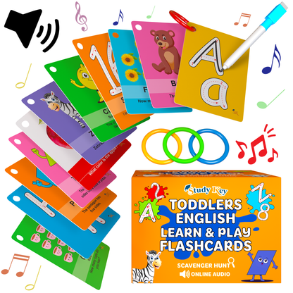 Toddlers English Flash Cards - Studykey