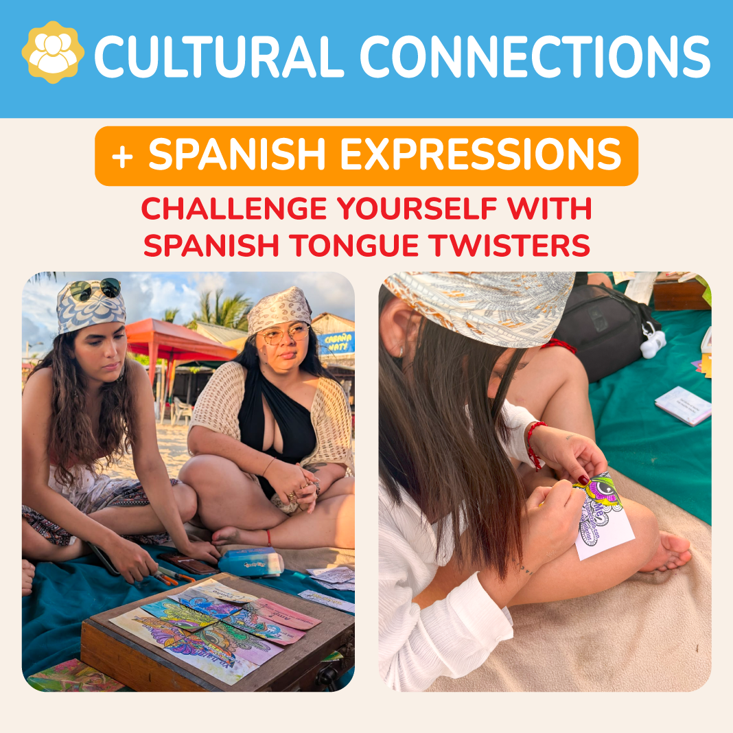 Affirmation cards, Tongue twisters, Coloring Mandalas!