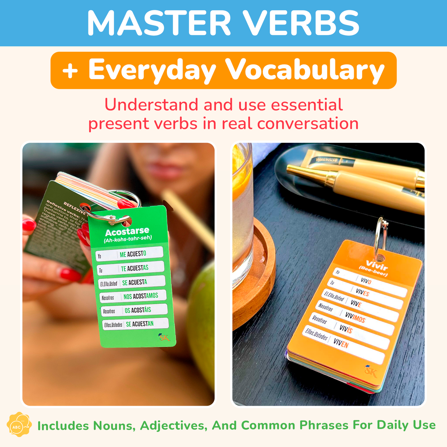 Learn verbs with these!